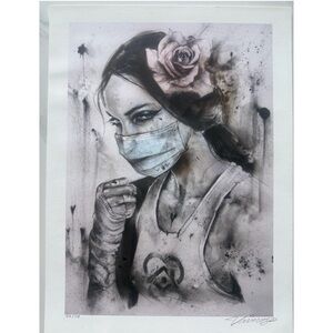 Brian Viveros Play Dirty 12x16 Signed & Numbered (155/178) Print Rare*
